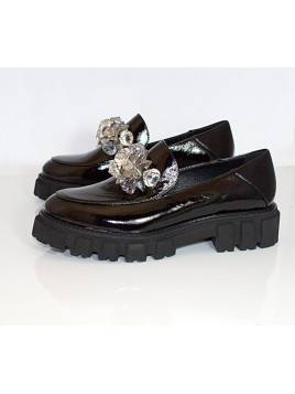 Mokasyny lakierowane Kaniowski